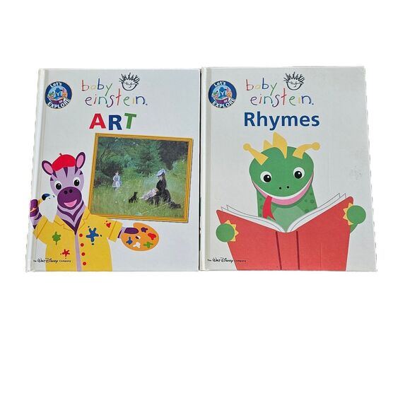 Baby Einstein Let's Explore Board Books Set Collection Disney Company Set Of 11 - Picture 5 of 14